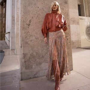 Zimmermann Pastel Layered Skirt